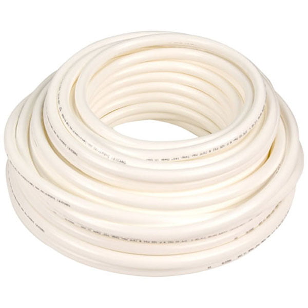 Beverage and Dairy Applications Durable Semi-Clear White Silicone Rubber Tubing for Food Outer Diameter 3/8-100 ft Inner Diameter 3/16 